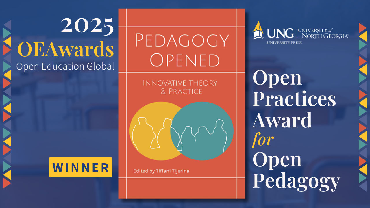 Pedagogy Opened Wins 2025 Open Education Award for Excellence