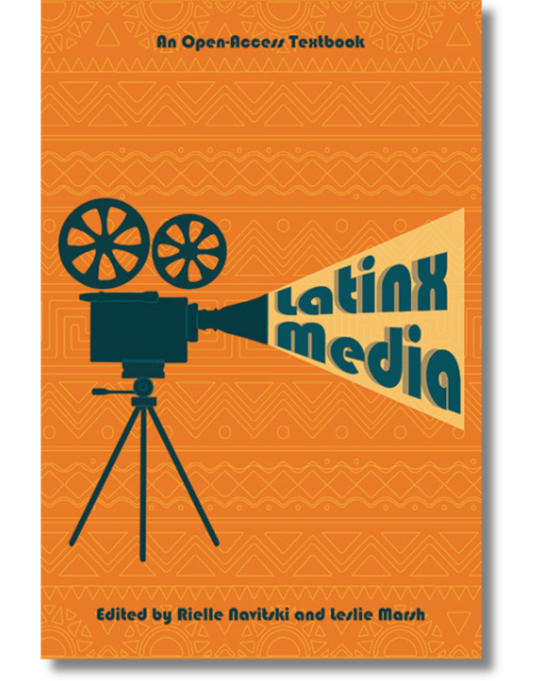 Book cover for Latinx Media, edited by Rielle Navistski and Leslie Marsh.